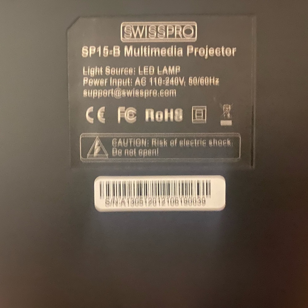 SwissPro LED Projector - Picture 12 of 13